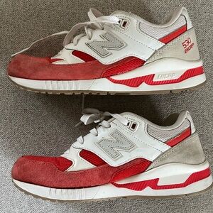 New Balance 530 Encap Red and White Athletic Shoes